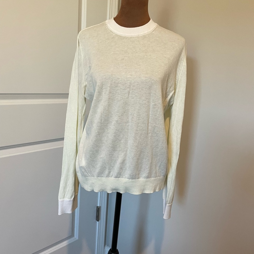 lululemon athletica White Crew Neck Sweater - Picture 2 of 7